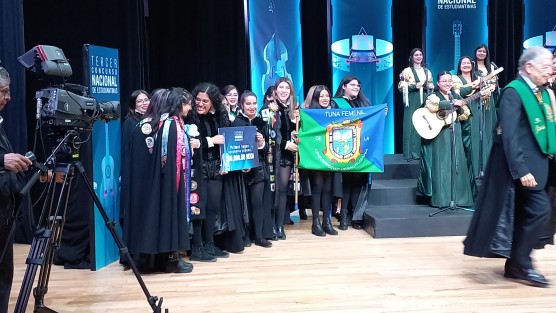 La Tuna Femenil  de la Universidad Veracruzana ganó el primer lugar en el Concurso Nacional de Estudiantinas del Canal Once. Por ello la semana próxima tendrán un programa especial en dicho canal. 