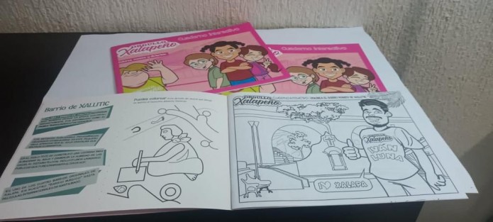  Acercar a la niñez xalapeña a que se interese por la historia de la Ciudad Capital es tarea de todos, por eso desde este día comenzaron a circular los cuadernos de dibujo interactivos Orgullo Xalapeño, para que conozcan los lugares más emblemáticos, así lo dio a conocer Iván Luna Landa.