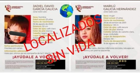 En fosa clandestina  detectada en Chiltoyac, comunidad perteneciente a Xalapa fueron encontrados cinco cuerpos.  Trascendió que entre las víctimas estarían Jadiel N de 3 años de edad y Marilu de 21 años, madre e hijo desaparecidos el pasado 16 de agosto.