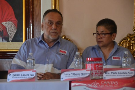 En México somos un País (donde) somos solidarios y compartidos. Entonces, con esta idea, hemos motivado para la colecta de este año No apartes tu rostro del pobre, comentó el presidente de Cáritas Xalapa, el sacerdote Quintín López Cessa, quien exhortó a ser solidarios con las personas necesitadas.
