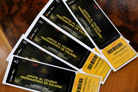  Con el fin de recaudar recursos para dar mantenimiento al Paraninfo del Colegio Preparatorio de Xalapa, el Ayuntamiento invita al concierto de la Orquesta Municipal de Xalapa, que estrenará programa el próximo 27 de noviembre, a las 19:00 horas, en el auditorio de la Iniciativa Municipal de Arte y Cultura (IMAC). 