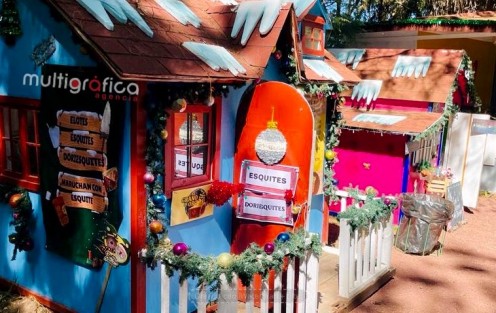 Así como las tradicionales : La casa de Santa, la fábrica de juguetes, y las aventuras con santa y el Gruñón en realidad virtual. Etc. Visitar el Bosque del Ciclo Verde es una experiencia que se recordará cuando la navidad haya pasado.  