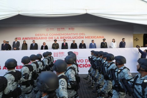 Con orgullo y motivación, el Gobierno de Veracruz conmemoró el nacionalismo, patriotismo y la identidad nacional con el tradicional desfile cívico-militar en honor al primer movimiento social del siglo XX: el 113° Aniversario del inicio de la Revolución Mexicana. 