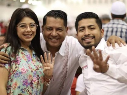 El gobernador Cuitláhuac García Jiménez confirmó este lunes la renuncia de Dorheny García Cayetano, quien buscará la senaduría por Morena. 