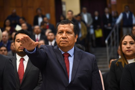 El Congreso del Estado da continuidad al periodo de comparecencias de las secretarías del gobierno estatal y equivalentes. Este día, correspondió al titular de la Secretaría de Desarrollo Agropecuario, Rural y Pesca (Sedarpa), Evaristo Ovando Ramírez, exponer la información correspondiente al ejercicio 2023 ante los diputados. 