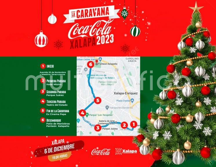 Este miércoles 6 vde diciembre habrá cierre de calles por paso de Caravana navideña. 