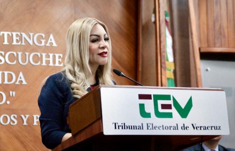 La Presidenta del Tribunal Electoral de Veracruz, Tania Celina Vázquez Muñoz, de conformidad  con el Reglamento Interior, presentó su informe anual de labores correspondiente al trabajo desempeñado del  1 de noviembre 2022 al 31 de octubre de 2023. 