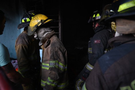  Por fortuna no hubo personas lesionadas, sólo cuantiosos daños materiales.