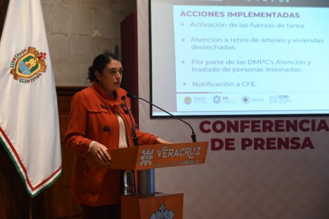El evento del Norte Explosivo registrado el día domingo por la entrada del Frente Frío número 16, afectó  29 municipios del estado de Veracruz, confirmó el titular de la Secretaría de Protección Civil del Estado, Guadalupe Osorno Maldonado.