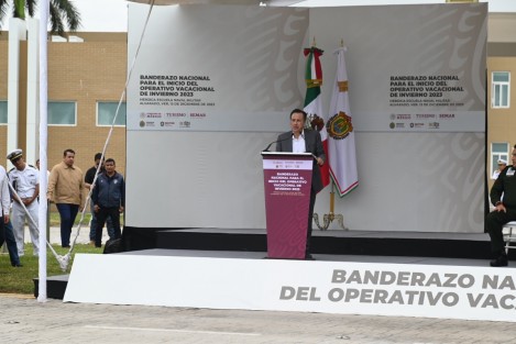 Al pasar de 5 a 26 millones de visitantes en cinco años, Veracruz ha recobrado la vocación turística nacional y pronto ofrecerá un renovado Aquarium, con una plaza comercial rehabilitada y más espectáculos de especies marinas, expresó el gobernador Cuitláhuac García Jiménez durante el banderazo del Operativo Vacacional Invierno 2023.