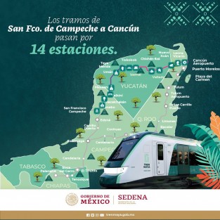 El recién inaugurado Tren Maya sigue promocionándose a unos días de sus primeros recorridos en sus primeros tramos. Mientras unos ya disfrutan el viaje, otros siguen criticando sus pormenores. 