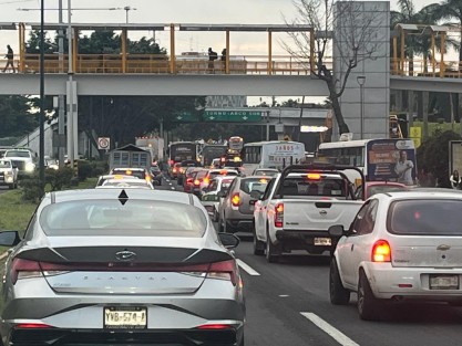 Puente de Las Trancas inició periodo de pruebas en sentido rumbo a Xalapa. En sentido contrario todo normal, Xalapa siendo Xalapa.