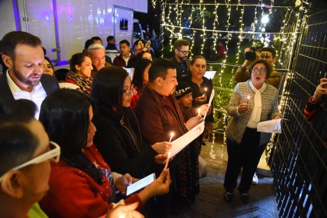 Integrantes de la LXVI legislatura del Congreso local, personal administrativo y sus familias convivieron en el marco de las fiestas decembrinas.