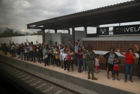 Aspectos del viaje de Salina Cruz, Oaxaca, hasta Coatzacoalcos, Veracruz, por el Tren Interoceánico del Istmo de Tehuantepec