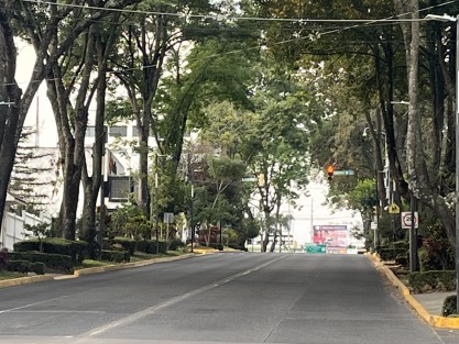 Hora de preparar la cena en Xalapa. Sin tráfico lucen muchas calles de la capital la tarde de este 24 de diciembre.