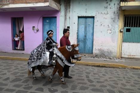 En el municipio de Miahuatlán tienen una forma muy particular de festejar el Día de Reyes: todo comienza desde muy temprano adornando a unos burritos  y caballos que cumplen la función de elefante y camello, los cuales habrán de repartir juguetes a todos los niños del lugar.