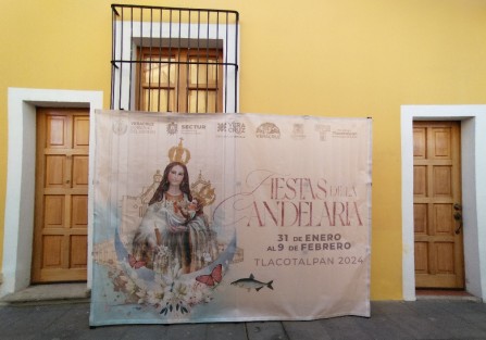 El secretario de Turismo, Iván Martínez Olvera, y el alcalde de Tlacotalpan, Luis Medina, anunciaron las Fiestas de la Candelaria 2024. Habrá actividades desde el 28 de enero hasta el 11 de febrero.