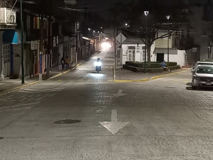 Este domingo,cual lo había expresado el alcalde Ricardo Ahued, se abrió la calle Santos Degollado a la circulación vial. 