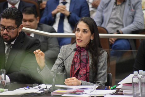  La Fiscal General del Estado, Verónica Hernández Giadáns, aseguró que tanto los derechos humanos como la procuración de justicia no se politizan. En respuesta al cuestionamiento del Diputado José Luis Tehuintle Xoca, acerca del número de recomendaciones de la CEDH aceptadas, Hernández Giadáns indicó que, desde su llegada como Fiscal General, ha recibido 239 recomendaciones, de las cuales ha aceptado 196, lo que refrenda el compromiso del respeto irrestricto a los derechos humanos. 