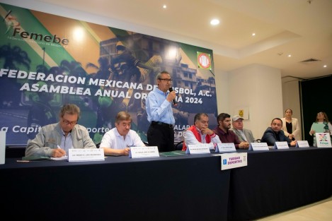 Como resultado de las acciones de fomento al turismo deportivo impulsadas durante esta Administración municipal de Xalapa, este viernes se realizó la Asamblea Anual Ordinaria 2024 de la Federación Mexicana de Beisbol (Femebe), evento previo al desarrollo del Campeonato Nacional de Beisbol U-15 y Menores, que se efectuará del 3 al 10 de febrero.