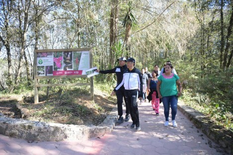 Este sábado fue inaugurado con una caminata, el Parque Ecológico Molino de San Roque el cual fue rehabilitado para que miles de personas en Xalapa puedan disfrutar de actividades al aire libre, dentro del programa de rescate de espacios públicos en beneficio de las familias veracruzanas.