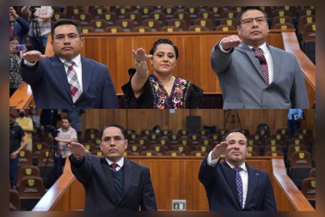 La LXVI Legislatura aprobó, con 34 votos a favor, siete en contra y cero abstenciones, el nombramiento de la ciudadana Claudia Marlene Galán Espinoza y de los ciudadanos Arturo Sosa Vázquez y Humberto Oliverio Hernández Reducindo como magistrada y magistrados del Poder Judicial del Estado de Veracruz.