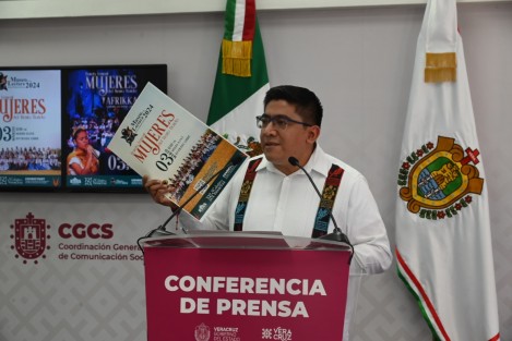 Integrantes del Colegio de Veracruz (COLVER) invitaron a la presentación de El Museo de la Lectura 2024 a realizar el próximo cuatro de marzo en el museo Mana de esta ciudad.