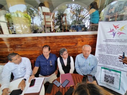 Integrantes del Consejo Estatal de Participación Ciudadana informaron que se organizan para cuidar el derecho al voto durante la jornada del próximo 2 de junio. 