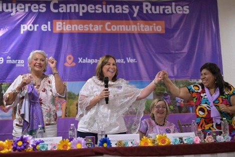 En su participación en el foro Mujeres Campesinas Rurales por el Bienestar Comunitario, Diálogos por la Transformación llevado a cabo en este #9M, la Ingeniera Rocío Nahle García, afirmó que el segundo piso de la Cuarta Transformación se construirá con las mujeres campesinas, indígenas y rurales.