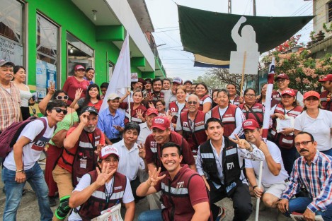 Basta de dinastías en el Puerto de Veracruz, dijo Huerta Ladrón de Guevara, la transformación arrasará este 2 de junio; es tiempo de renacer y seguir haciendo historia, expresó con firmesa. 