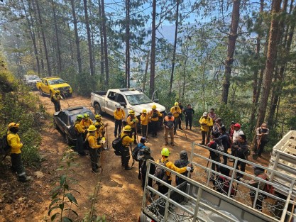 Las fuerzas de tarea trabajan mediante el Sistema de Comando de Incidentes, coordinadas desde el Sector Ductos Mendoza de Petróleos Mexicanos; hoy las corporaciones reiniciaron actividades a las 6:00 horas, y a las 7:45 tuvo lugar un sobrevuelo de reconocimiento y evaluación de condiciones para operaciones aéreas.