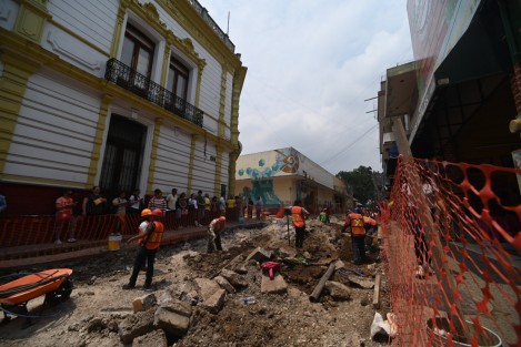 La mayoría de la población realizo sus actividades normalmente.