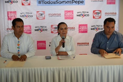 Como sucede en cada campaña, personajes de un partido saltan hacia otro, en este caso Gonzalo Vicencio, Jaqueline García y Antonio Lagunes, de MORENA, Fuerza por México y RSP, anuncian su apoyo a José Yunes. 