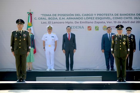 Dicha ceremonia contó con la presencia de los integrantes de la COESCONPAZ, encabezada por el Gobernador Cuitláhuac García. 