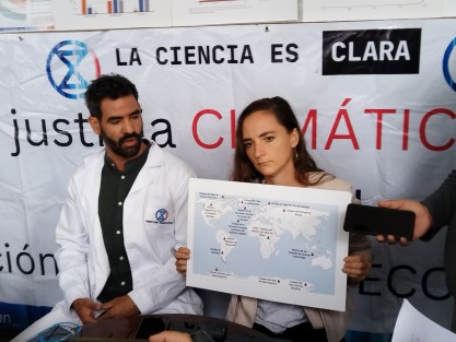 Investigadores y miembros de la Rebelión Científica, un grupo internacional dedicado a la ciencia, expresaron en el Día de la Tierra que existencia de la humanidad y la tierra están en riesgo, la ventana de oportunidad está cada vez más pequeña, estamos ante la peor crisis humanitaria en nuestra historia