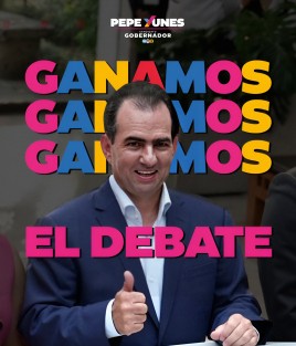 Como es tradicional, al concluir el debate entre los candidatos a la gubernatura de Veracruz, los dos que pelean el cargo  se proclamaron vencedores.