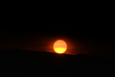 Atardecer en  Xalapa. 