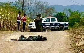 El hallazgo de  un cuerpo desmembrado, abandonado sobre un camino de terracería, de la comunidad San Pablo Ojo de Agua,municipio de Omealca, Ver., provocó la movilización de la policía estatal. Los hechos ocurrieron cerca del mediodía. Los restos humanos estaban en unas bolsas negras para basura. Nigua Press