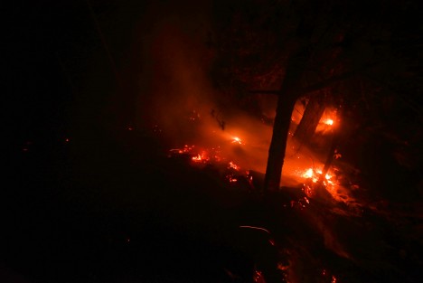 Gracias a los esfuerzos de los brigadistas voluntarios de las comunidades de Paso Panal, Rusia, Pocitos y PC Xico, se ha logrado controlar parte de los incendios- Lamentablemente el aire que sopla durante la noche y el intenso calor del día, los reactiva, lo que ha dificultado su extinción total. 