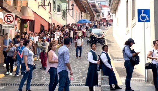 En las casillas especiales del centro de Xalapa, se vieron hasta la madre.