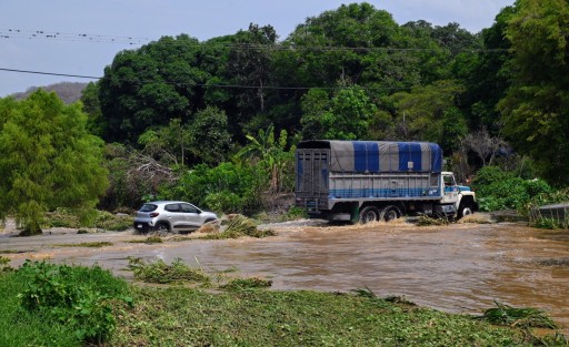 Así los ríos de respuesta rápida después de las lluvias en los alrededores de Actopan. Los habitantes comentan  que si siguen las lluvias, habría desbordamientos