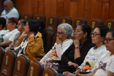 Colectivos de búsqueda de desaparecidos estuvieron presentes durante la presentación de la Iniciativa con proyecto de Decreto que reforma y adiciona diversas disposiciones de la Ley en materia de Desaparición de Personas para el Estado de Veracruz. 