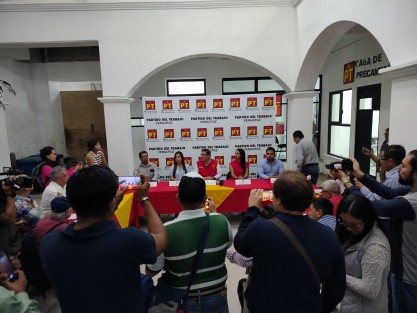  El Partido del Trabajo (PT) hace eco de la información dada por la presidenta electa Claudia Sheinbaum Pardo, con el nuevo programa social denominado: Hoy por ustedes mañana por nosotros; cuyo objetivo es brindar asistencia médica y de enfermería en los domicilios de las personas de la tercera edad.