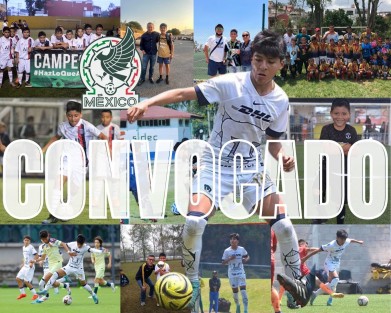 Con apenas seis meses como canterano de los Pumas de la UNAM, el joven futbolista coatepecano, José Ángel Pedraza Navarro conocido como Sotse, recibió su primera convocatoria para integrarse a la Selección Nacional de México categoría Sub-13, para participar en la Súper Copa que se llevará a cabo del lunes 5 al 11 de agosto en las instalaciones de la Federación Mexicana de Futbol (FMF) en Toluca, Estado de México. 