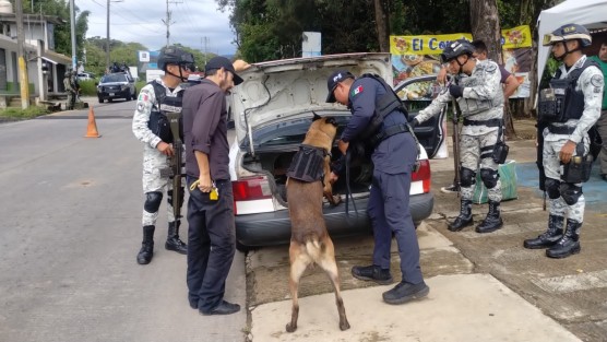 Para combatir el delito y preservar el orden, elementos de la Secretaría de Seguridad Pública (SSP), a través de Policía Estatal y de manera coordinada con SEDENA, Guardia Nacional y Policía Municipal pusieron en marcha Bases de Operaciones Mixtas (BOM) en distintos puntos de los municipios de Xico, Coatepec, Cosautlán de Carvajal y Teocelo.