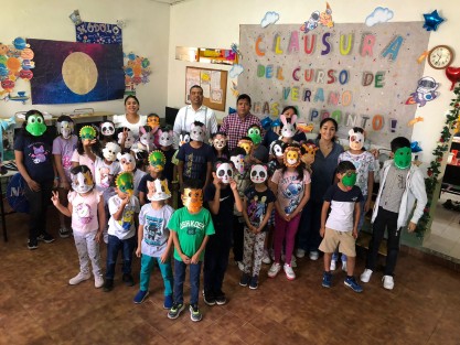 La Dirección de Educación del Ayuntamiento de Xalapa llevó a cabo las clausuras de los Cursos de Verano Mis Vacaciones en la Biblioteca 2024, impartidos en las nueve Bibliotecas Públicas Municipales durante tres semanas.  