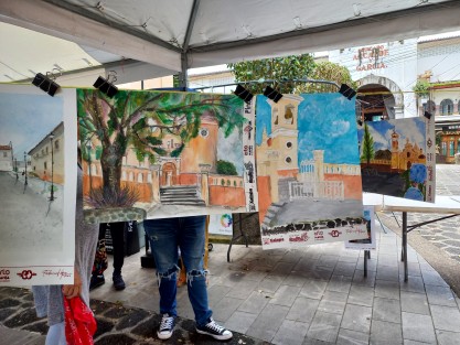 Participaron desde niños, estudiantes, amateurs y profesionales del dibujo gracias a la iniciativa de Arte Manía y La Boutique del Papel.
