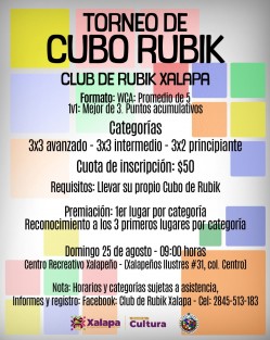 Amplia y variada la cartelera cultural en la ciudad de Xalapa, para este y todos los fines de semana. 