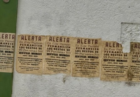 Sentimientos encontrados en cuando a desaparecidos. Escasas acciones para identificarlos, y vecinos en oposición a las mismas. 
