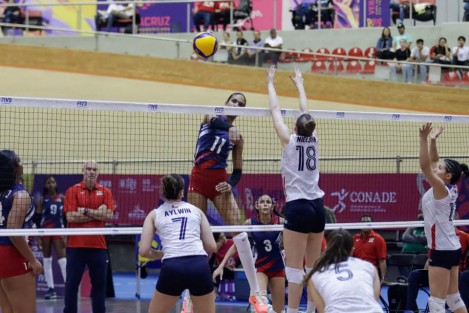 Tarde de finales de la Copa Panamericana  de Voleibol femenil U23, en el Velódromo de Xalapa. México vs Chile por el Bronce, y República Dominicana vs. Cuba para definir oro y plata. 